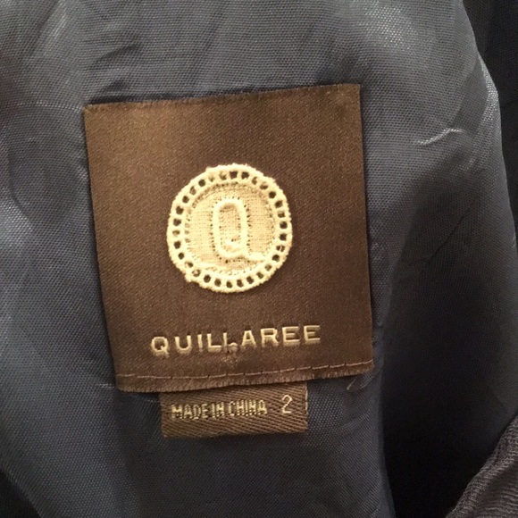 Purpleish-blue BHLDN dress from anthropologie - Picture 3 of 4